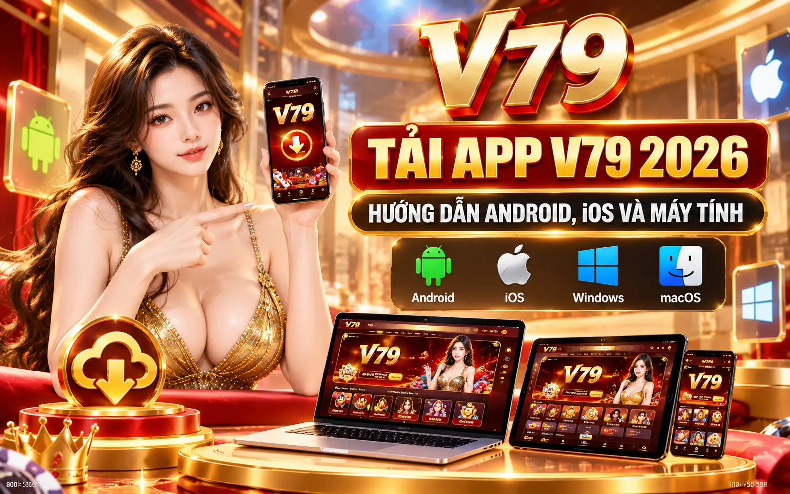 Tải App V79 2026 – Hướng Dẫn Android, iOS Và Máy Tính 1 Tải App V79